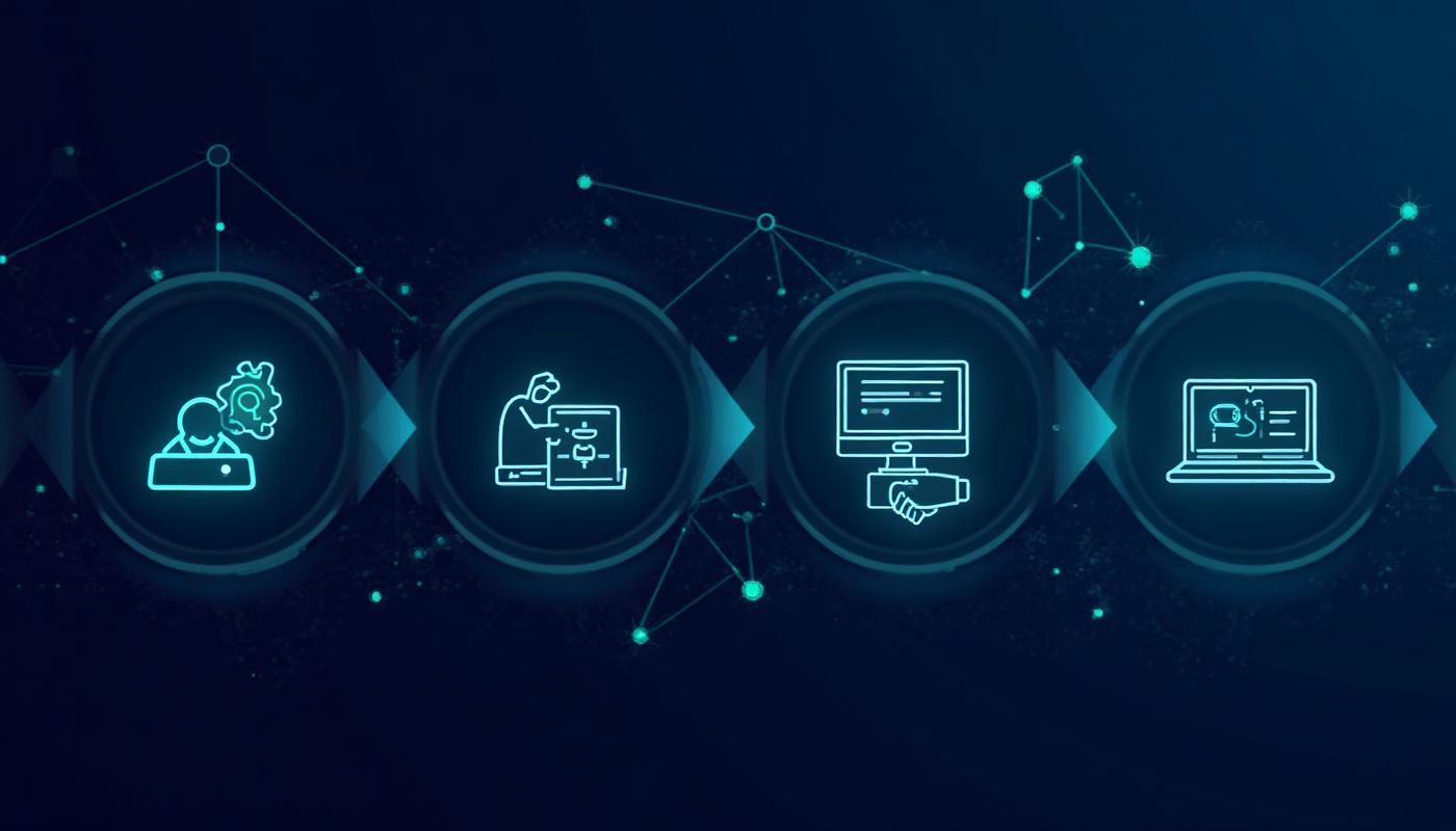 Workflow from agent demand to merchant execution